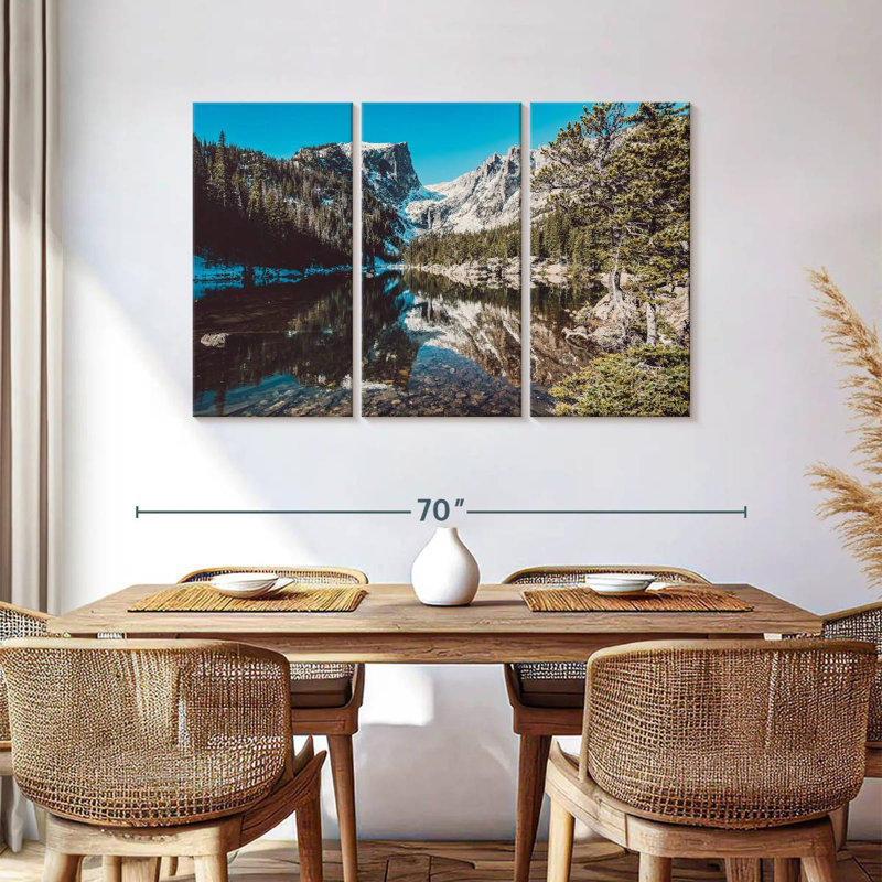 Alvord Snowy Colorado Mountains, 36" H x 57" W