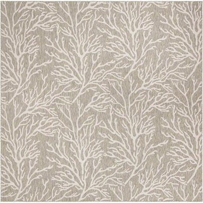 Tapis contemporain gris Azilynn