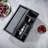 Black Wine Bottle Gift Box with Metal Latch