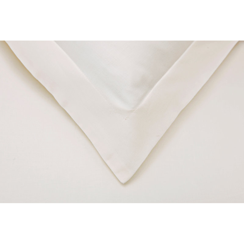 Modern & Contemporary Sateen Duvet Cover, King/Cal. King Duvet Cover + 2 King Shams, Pumpkin