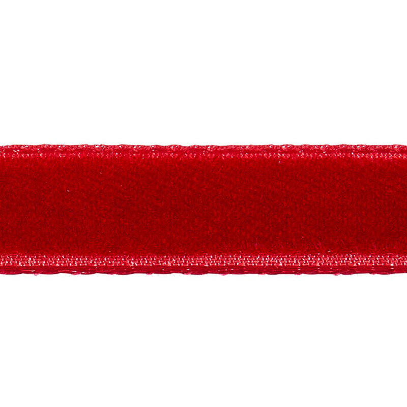 Velvet Tape Narrow, Crimson