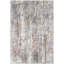 Tapis gris à motif abstrait-1630376484