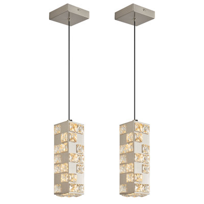 Modern LED Crystal Pendant Light
