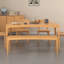 Table de salle à manger moderne Modern Burlywood-521758159