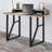  2 PCS Metal Furniture Legs Table Legs  Black