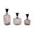 Latitude Run® 11/13/17" Lilou Art Glass Bottles With Stopper, 3 Pieces