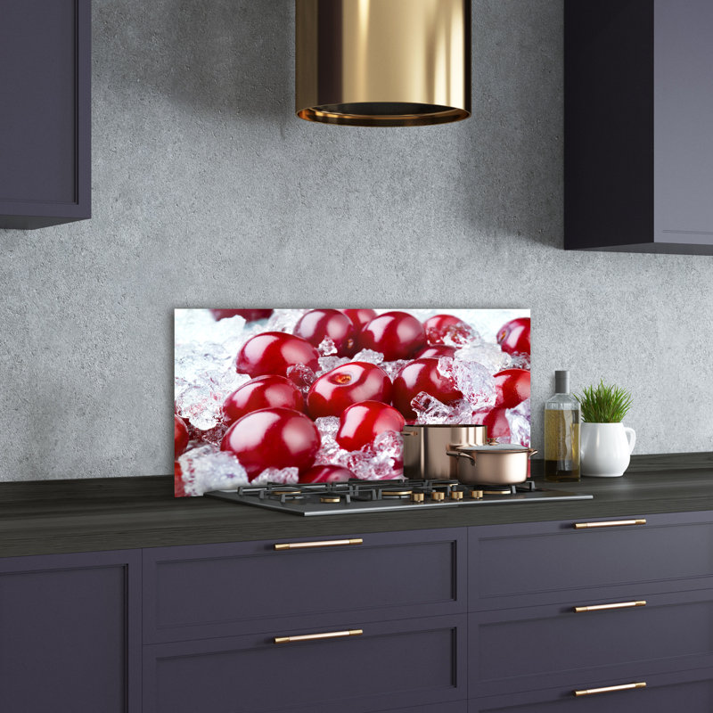 Lucania 50cm W x 100cm L Glass Peel and Stick Panel