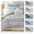 7- Piece King Jacquard Comforter Set