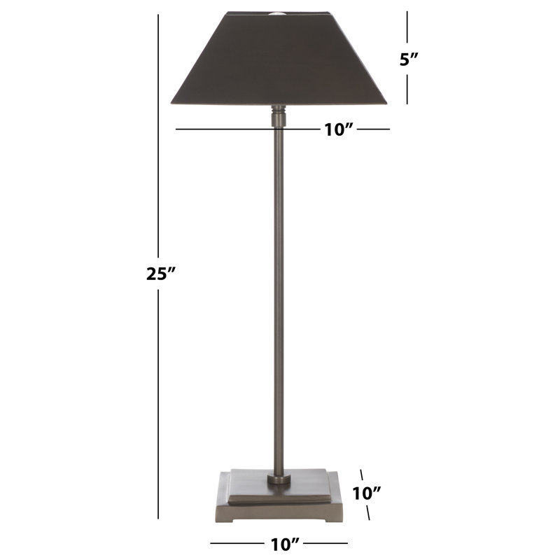 Lleo 25 Inch Metal Table Lamp
