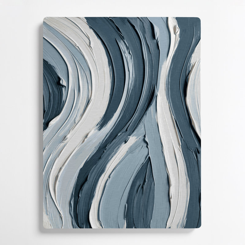 Diagonale rayures gris tourterelle, art mural en métal gris, H 20 po x l 16 po