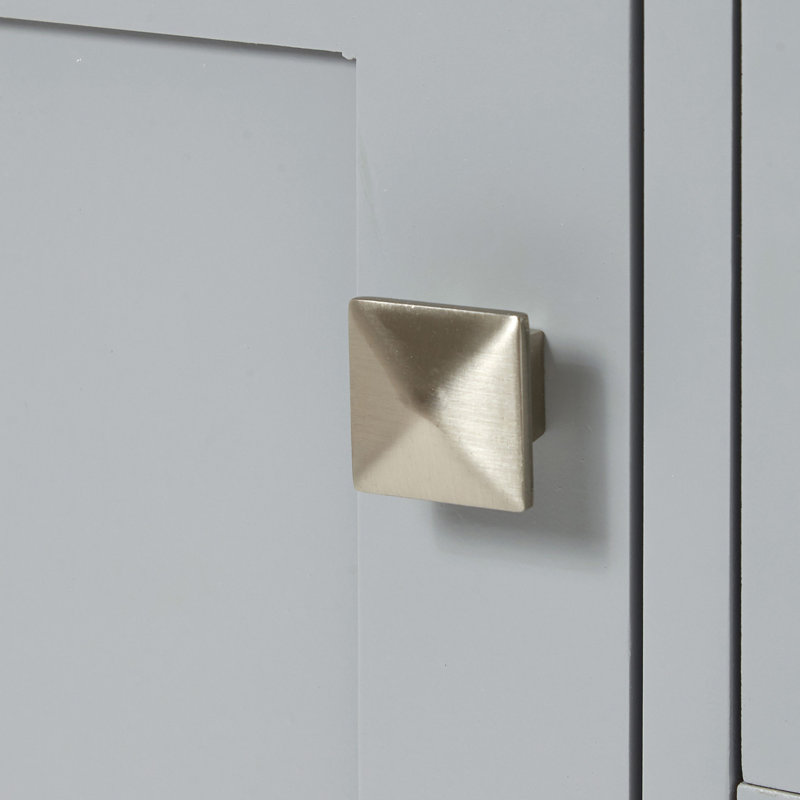 Meuble-lavabo simple avec plateau en quartz Macnair, Gris, 60"