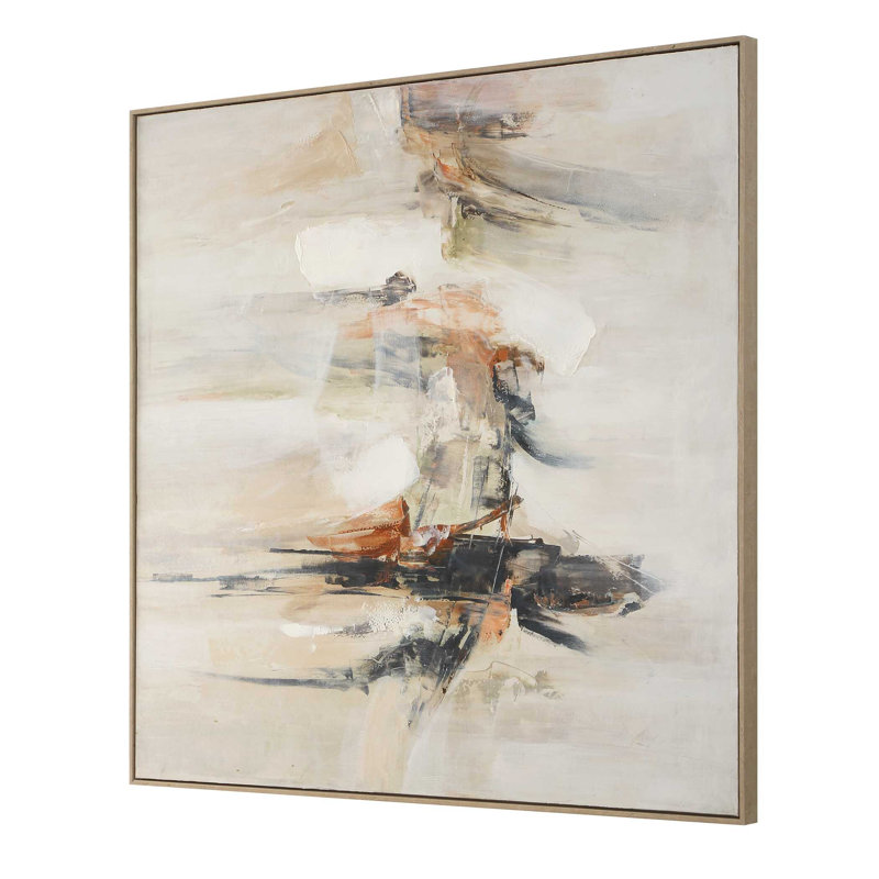 Uttermost Outburst Hand Painted Modern Art