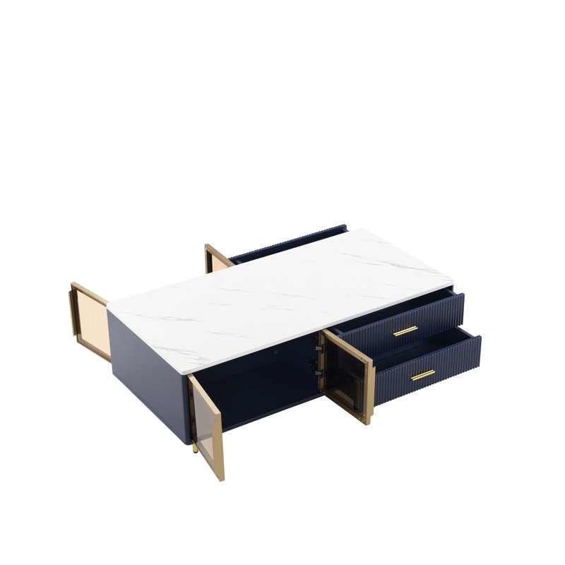 Table basse avec rangement