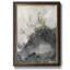 Ébène et or II - reproduction de cadre photo sur toile-436533680