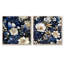 Clamart - Ensemble de 2 collages carrés floraux-101845928-101845927