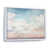 White Floater Framed