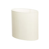 Satin Backed Dupion Oval Lamp Shade ( Screw On )