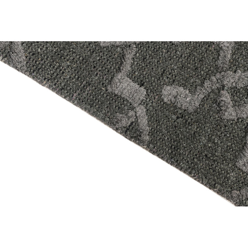 Tapis de couloir gris graphite Jennings