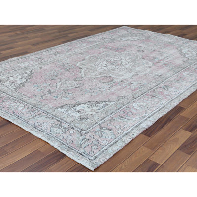 Jahmai One-of-a-Kind 6'4" X 9'6" 1960s Wool Area Rug in