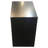 Black 2-Drawer Nightstand With Tray