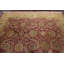 Grand tapis oriental floral Agra à teinture végétale noué à la main 10 x 15