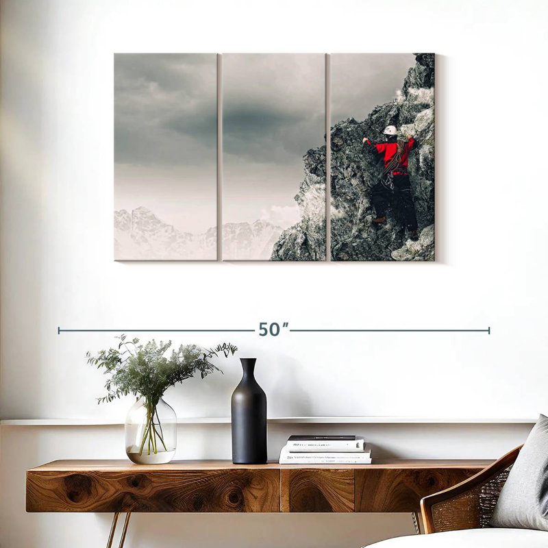 Sireci Ice Climbing Pop, 24" H x 38" W
