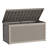 330 Gallons Water Resistant Resin Lockable Wicker Deck Box-128773630