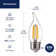 CA11E26 2700k Soft White Led Chandelier Edison Bulbs, 100w Equivalent, Dimmable Ca11 E26 Base Led Candelabra Bulbs, 800lm, 6 Pack