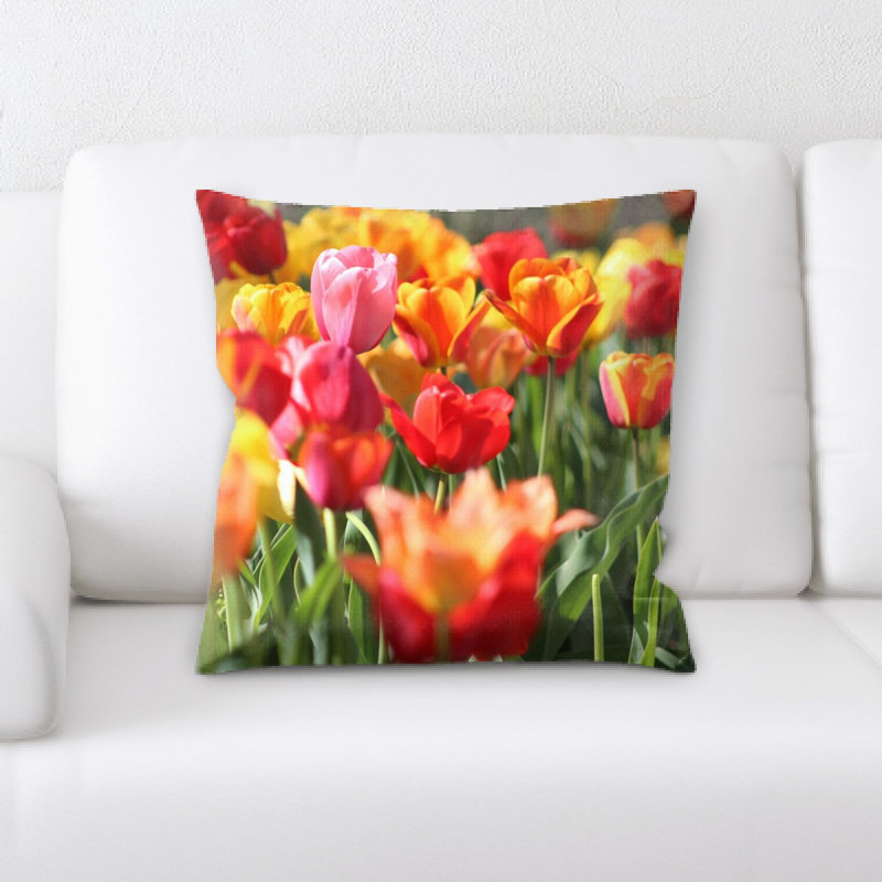 Housse et insert de coussin carré Leamore