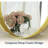 Puttnam Modern Round Bathroom Mirror with 2" Aluminum Alloy Frame, Shatter-proof Film, French Cleat Mounted-1309225587-1309225589