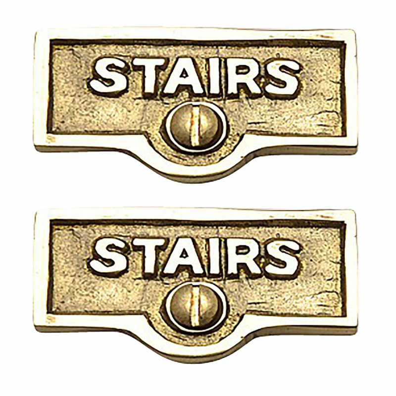 Étiquettes de nom d'escalier