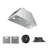 36 in. 900 CFM Convertible Insert Range Hood with Low Noise,Long-term Warranty,4-Speed Control,Lights in Stainless Steel