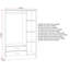 Cascio 3 Door Wardrobe-68884801