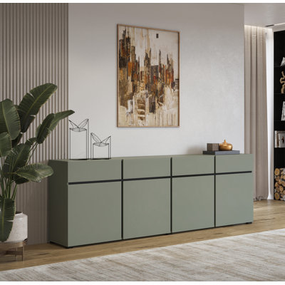 Nettie 225cm W 4 - Drawer Chest of Drawers