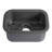 ALFI brand ABF1319UD-GM Grey Matte Small 13"x19" Rectangle Fireclay Undermount or Drop In Prep Sink w Grid-119893857