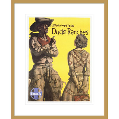 «Southwestern Dude Ranches», affiche par Hernando