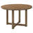 Graham Walnut 5-Piece Round Dining Table Set