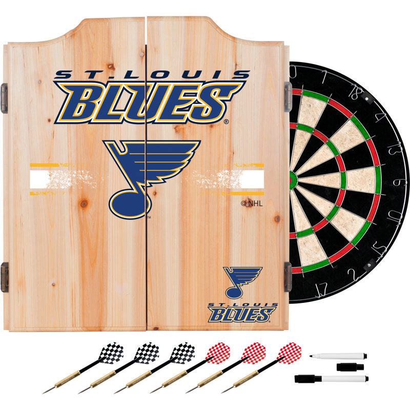 Ensemble de jeu de fléchettes NHL Logo, St. Louis Blues