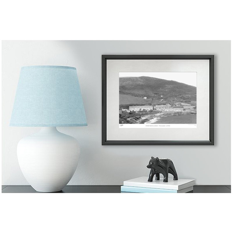 Portholland, Village C1955 - Single Picture Frame Print, 45cm H x 60cm W x 2.3cm D
