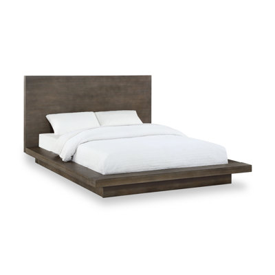 Lit plateforme en bois massif Brooks