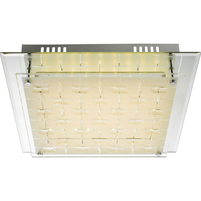 Rozanne Glass LED Flush Mount