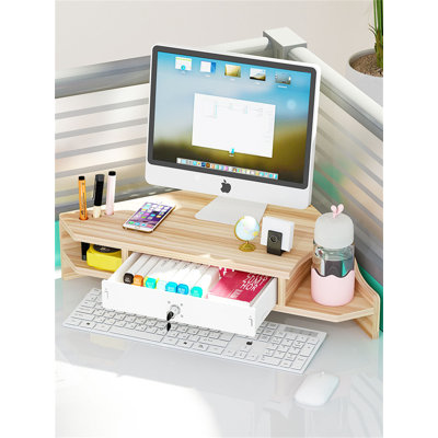 Support de coin pour écran d'ordinateur de bureau