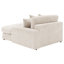 Canapé modulaire réversible rembourré Tangires sable-404914296