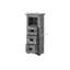 Railway Solid Wood 50cm W 3 - Drawer Chest of Drawers-91339946