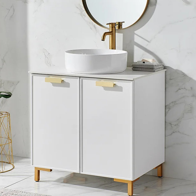 Ensemble de meuble-lavabo simple 30 po 2 portes Modern