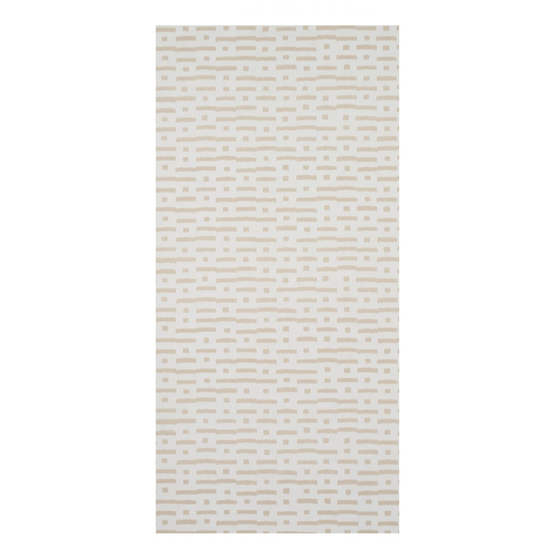 Schumacher Abstract Ikat Wallpaper Roll, Natural