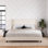 Ana King Upholstered Wingback Bed