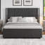 Lit plateforme tapissier Velvet-5083844-5083847