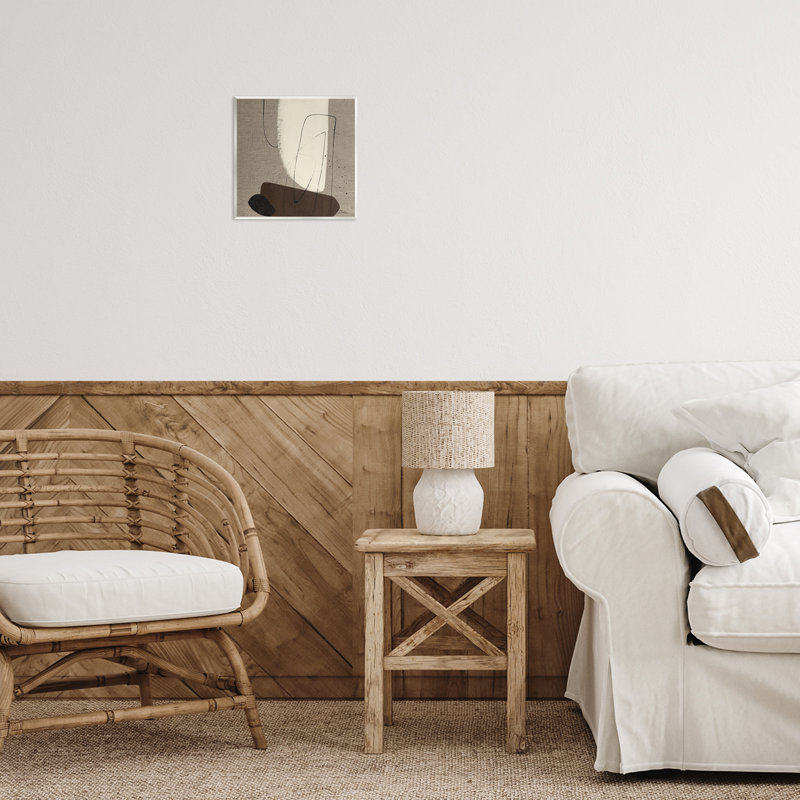 Art mural, formes naturelles et oblongues par Patricia Pinto