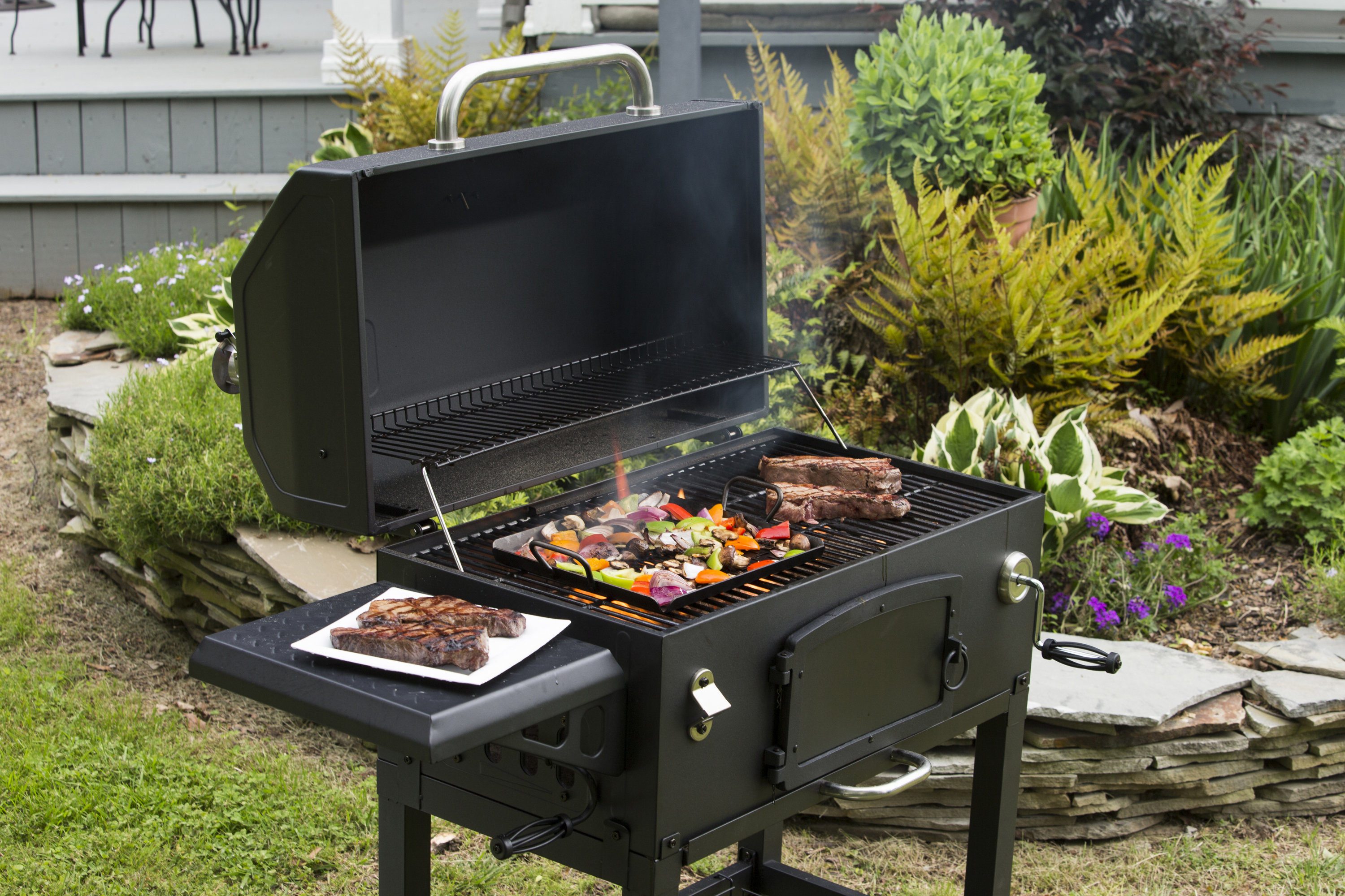 Lodge 13 X 12 Inch Seasoned Steel Grilling Pan Reviews Wayfair Lodge 13 x 12 inch seasoned steel grilling pan reviews wayfair